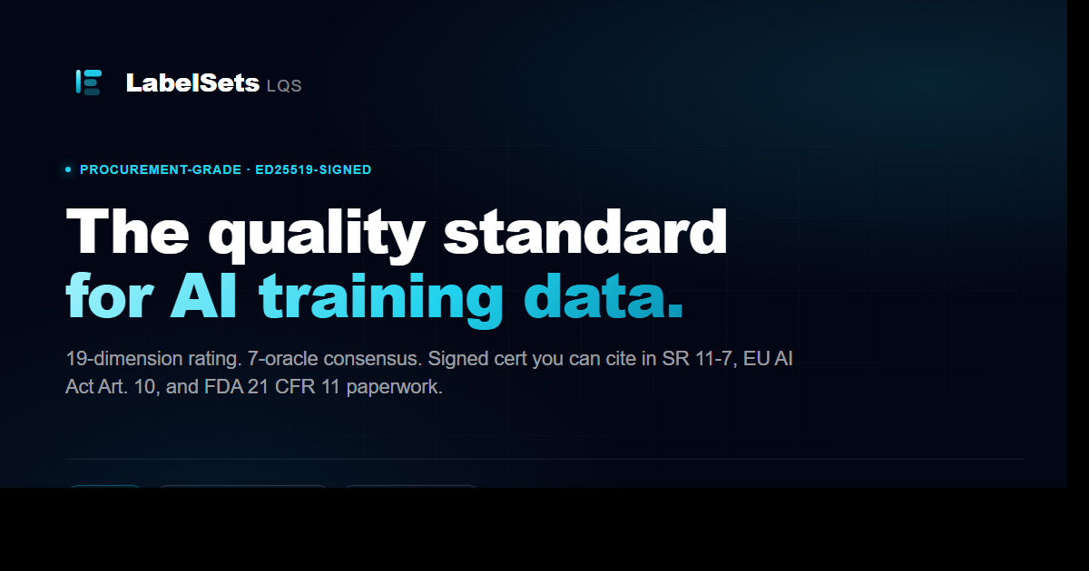 LabelSets homepage OG card